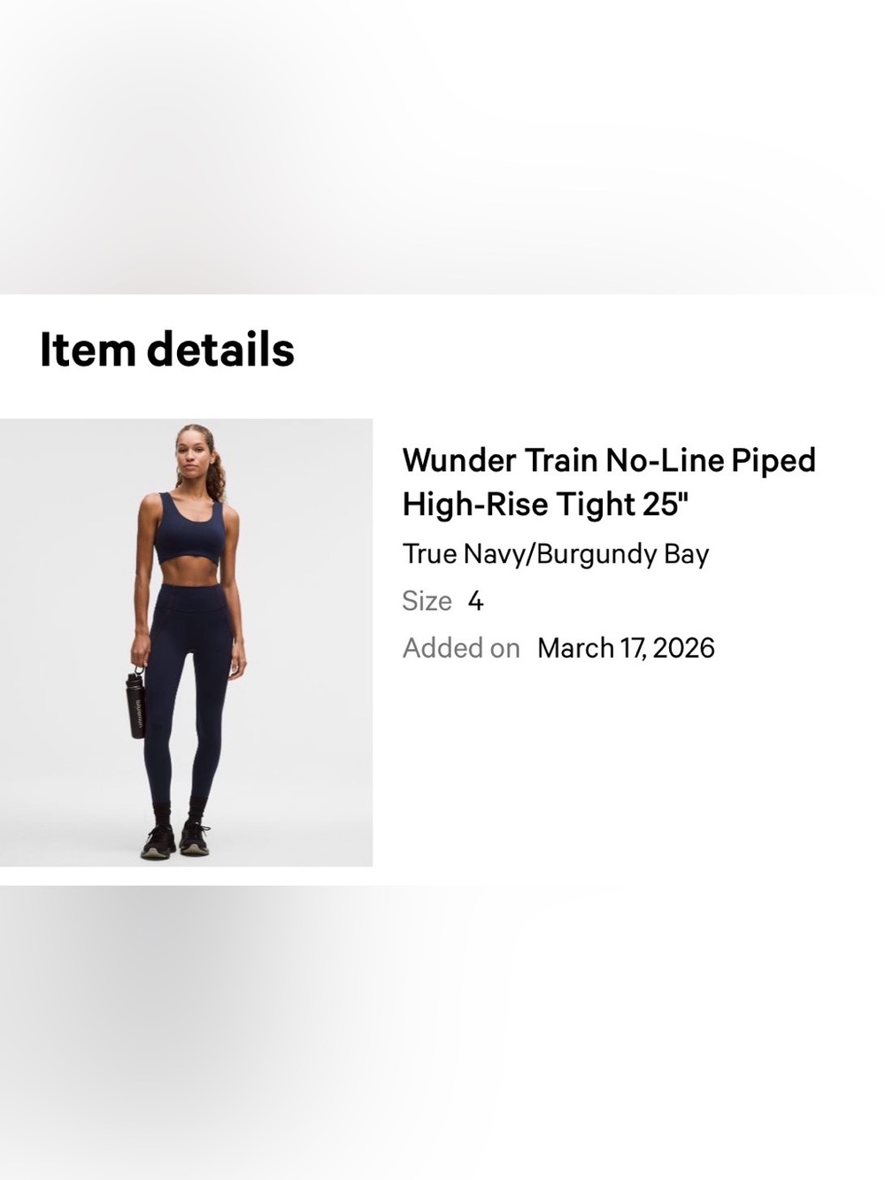 lululemon wunder under train no line